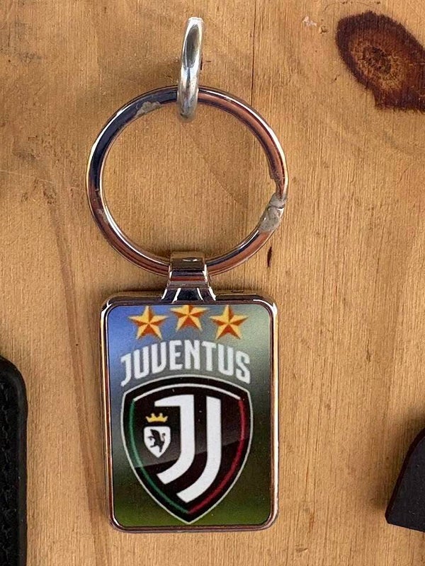 Porte clès métal Juventus