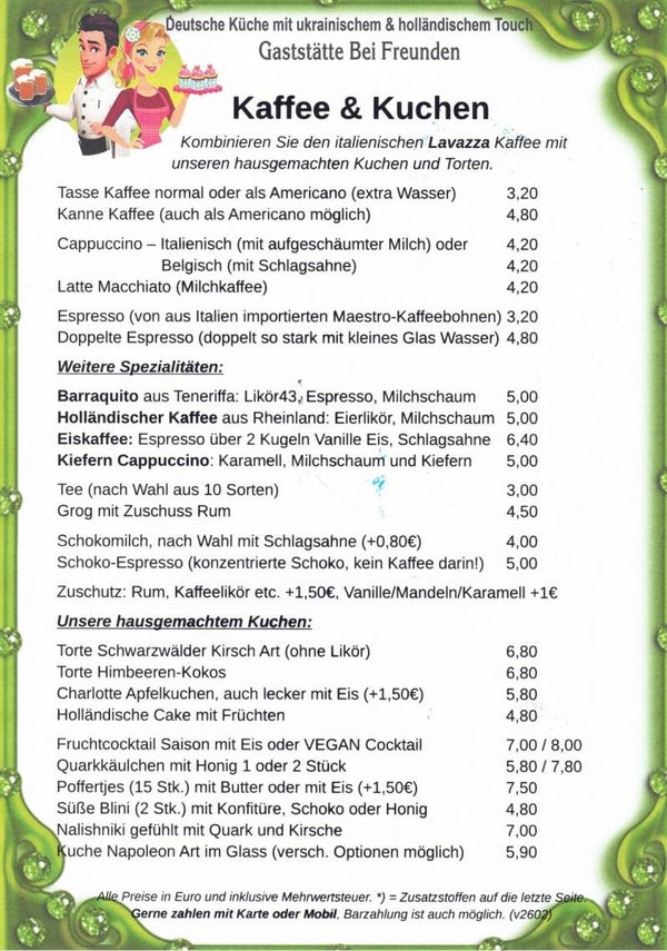 Kaffee und Kuchen