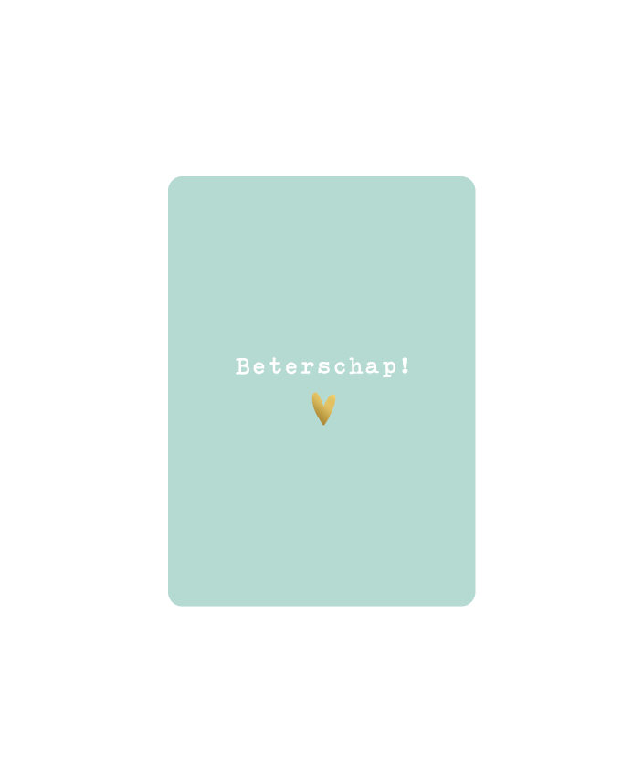 cadeau-kaartje beterschap