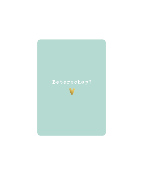 cadeau-kaartje beterschap