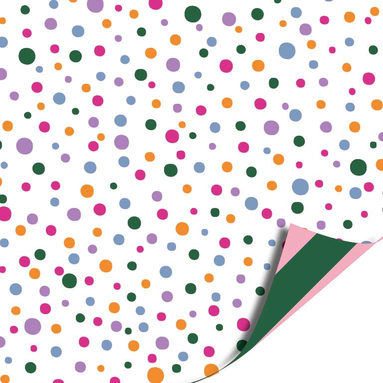 Inpakpapier - Stippen -