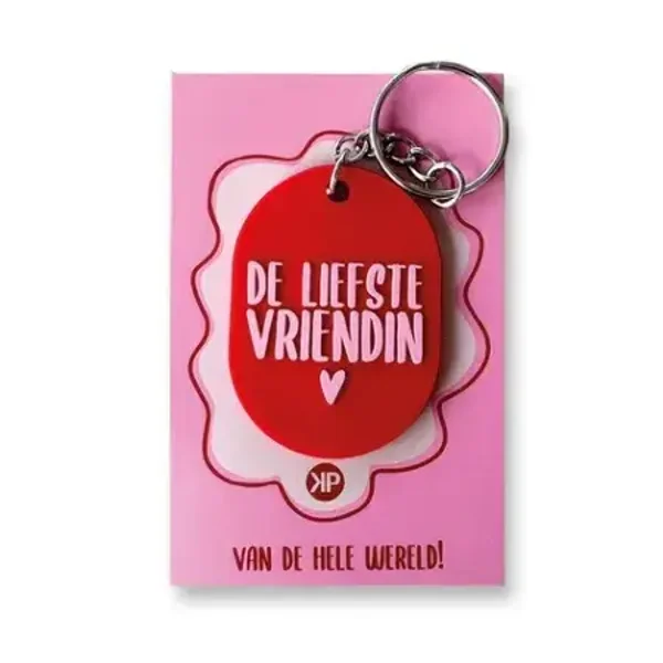 Sleutelhanger - De liefste vriendin