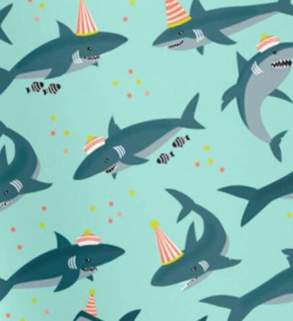 Inpakpapier- Haai -