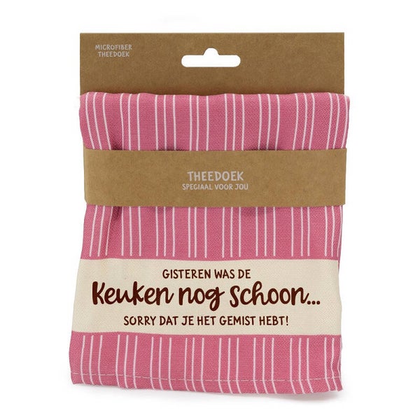 Theedoek - keuken nog schoon