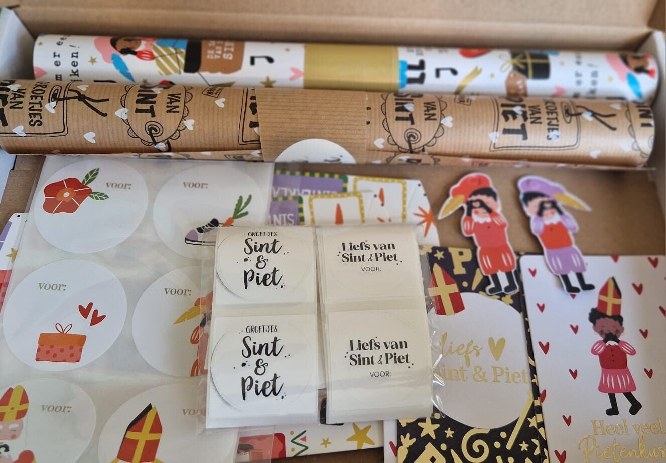 Inpaksetje Sinterklaas