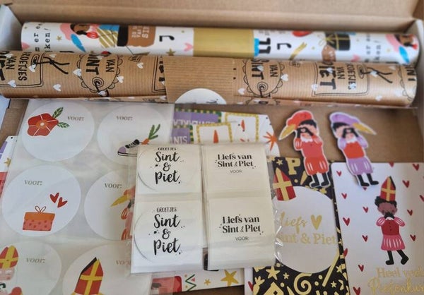 Inpaksetje Sinterklaas