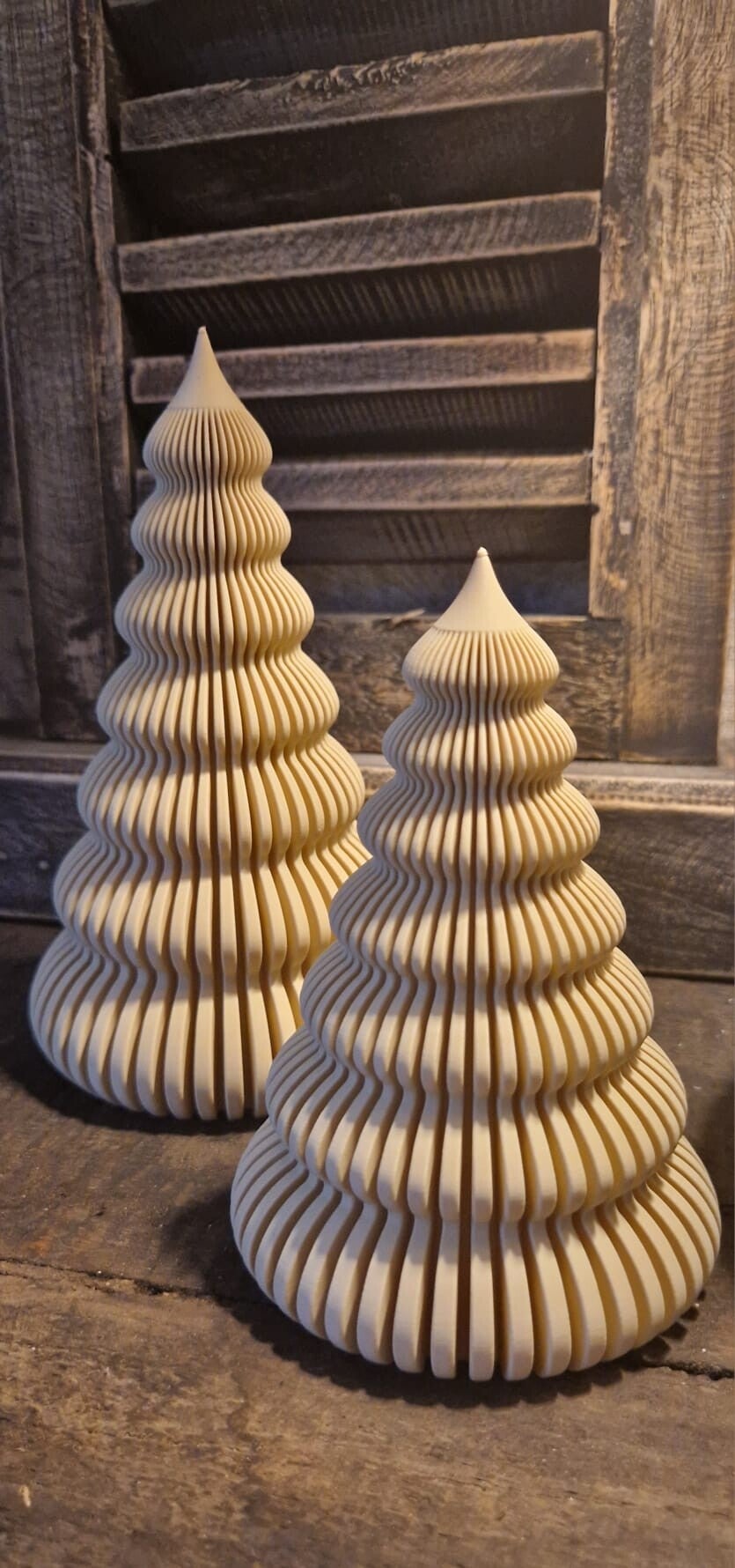 Kerstboompjes - Crème -