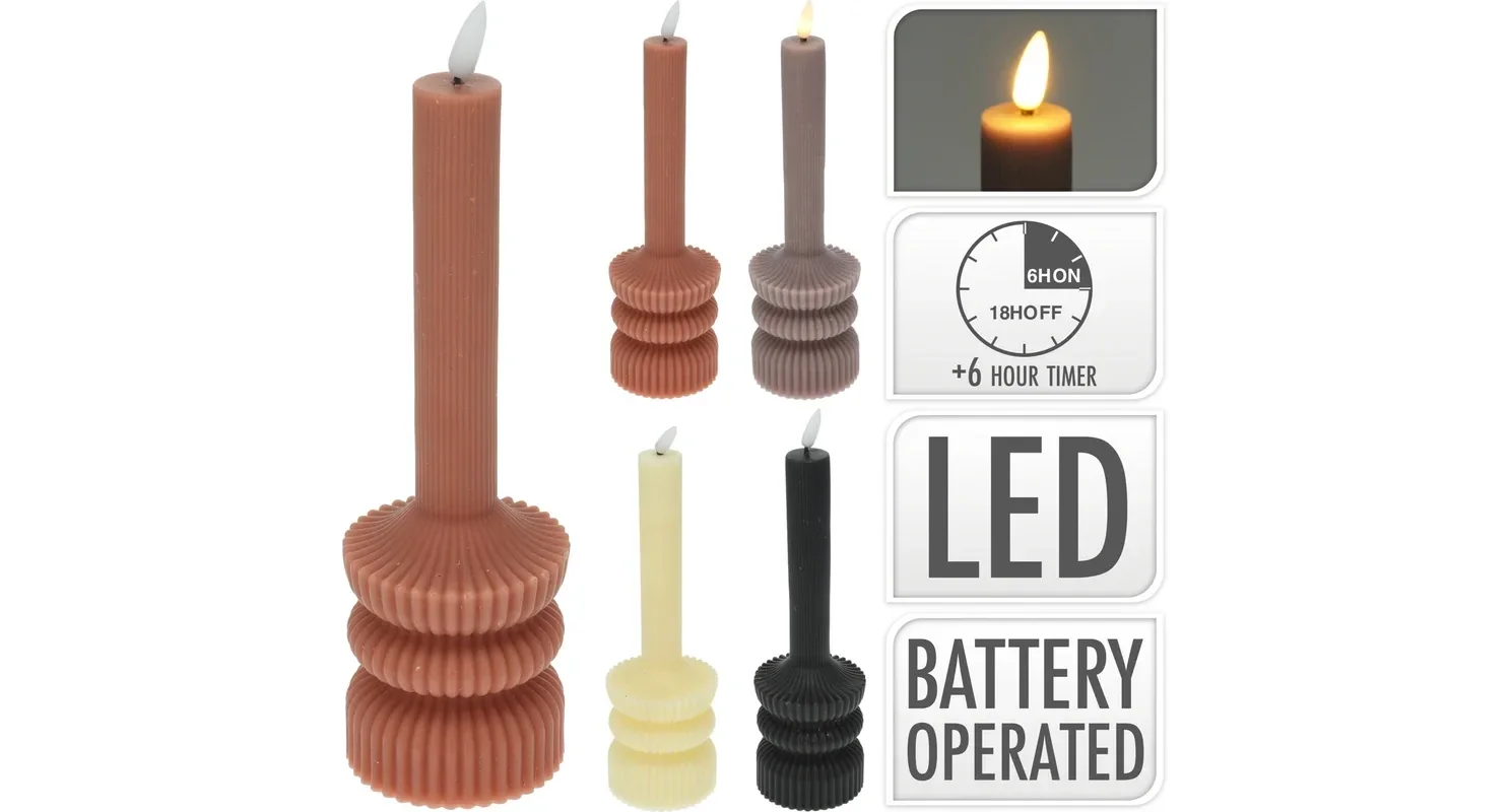Led kaars d7