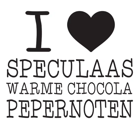 Sticker - speculaas -