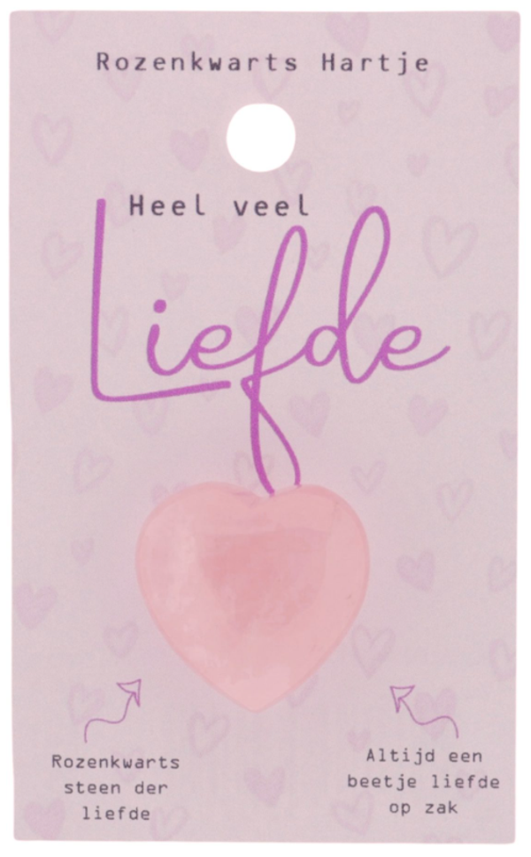 Rozenkwarts hartje