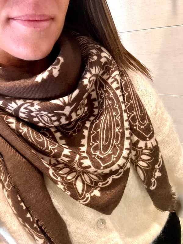Foulard Bana - choco