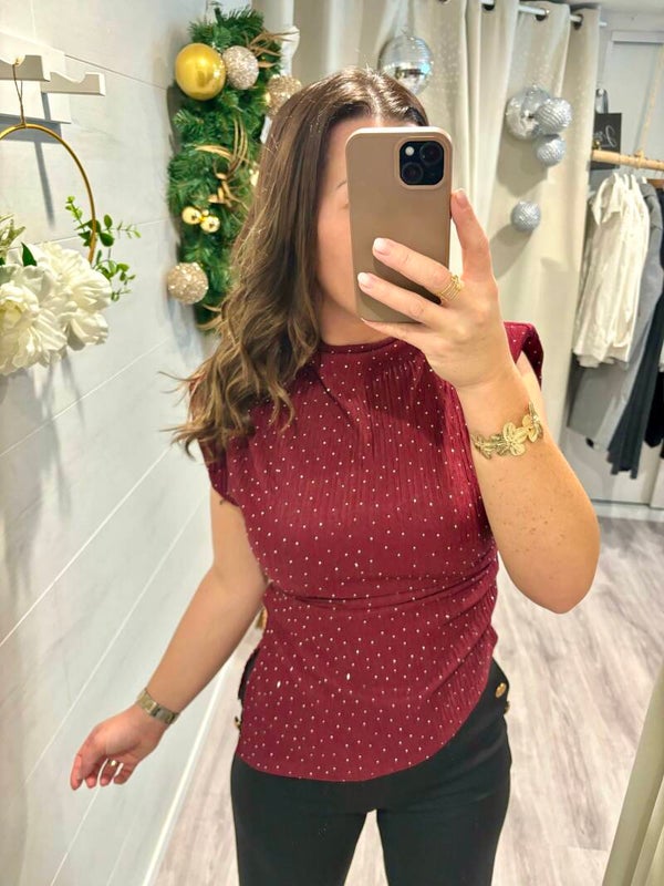 Blouse Zoé - Bordeaux