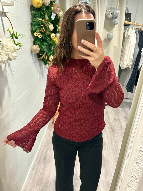 Blouse Déborah - Bordeaux