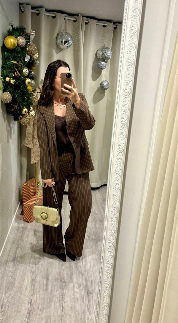 Ensemble Lina -  marron