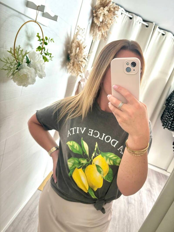 Tee-shirt Citron
