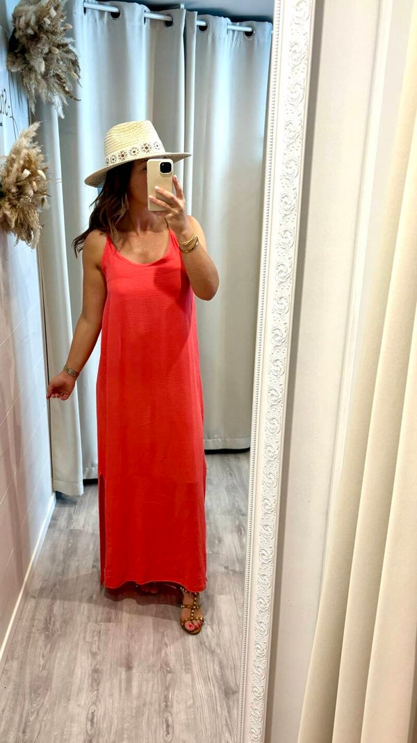 Robe Selena - corail