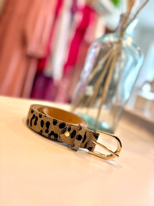 Ceinture Léopard