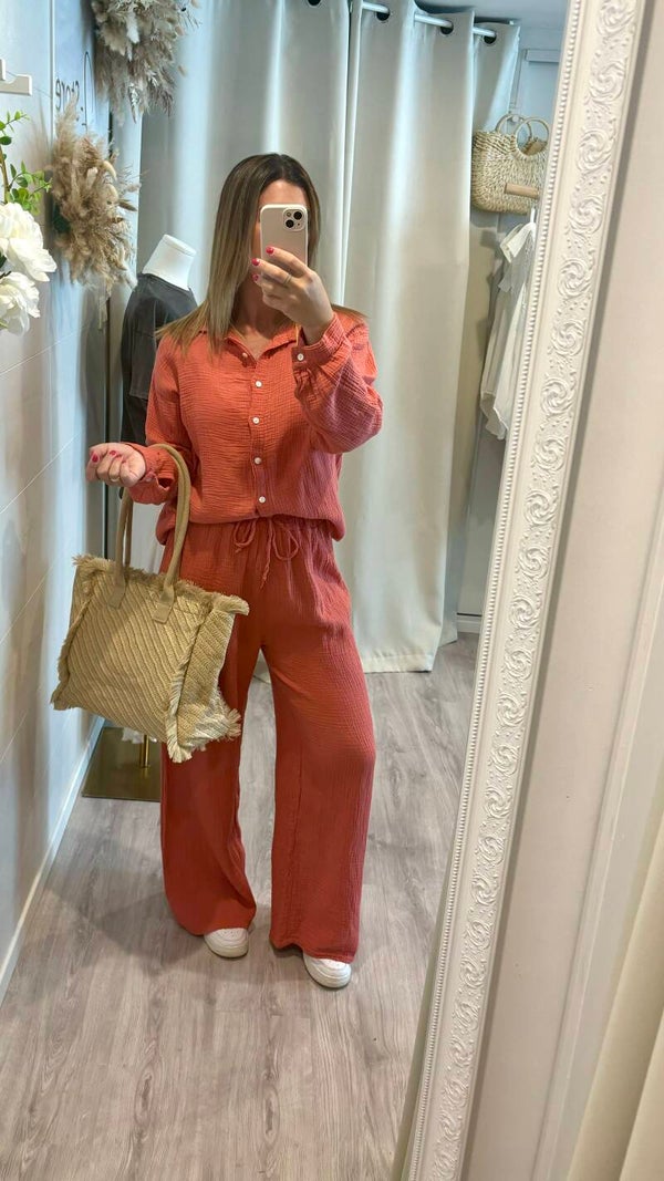 Ensemble Emma - terracota