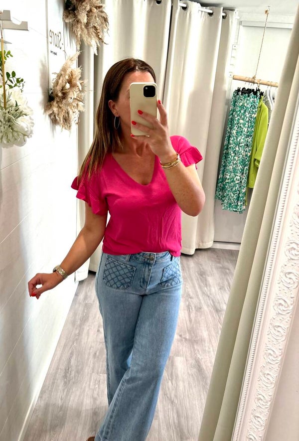 Blouse Blandine - fushia