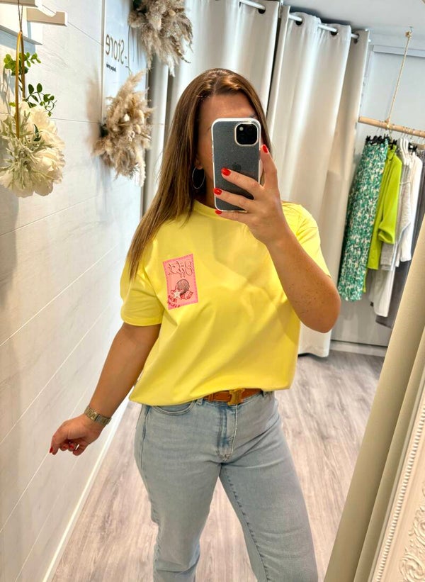 Tee- shirt Ophélie - jaune