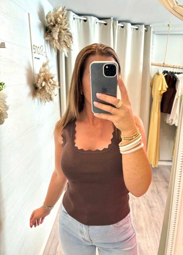 Débardeur Valéria -  Cacao