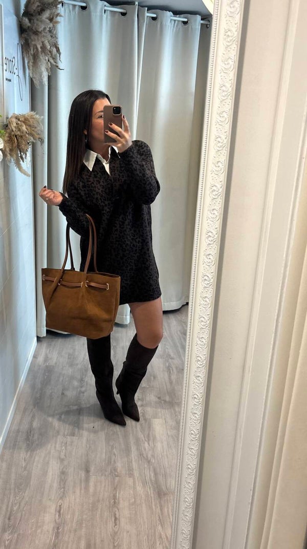 Robe ROMY - chocolat