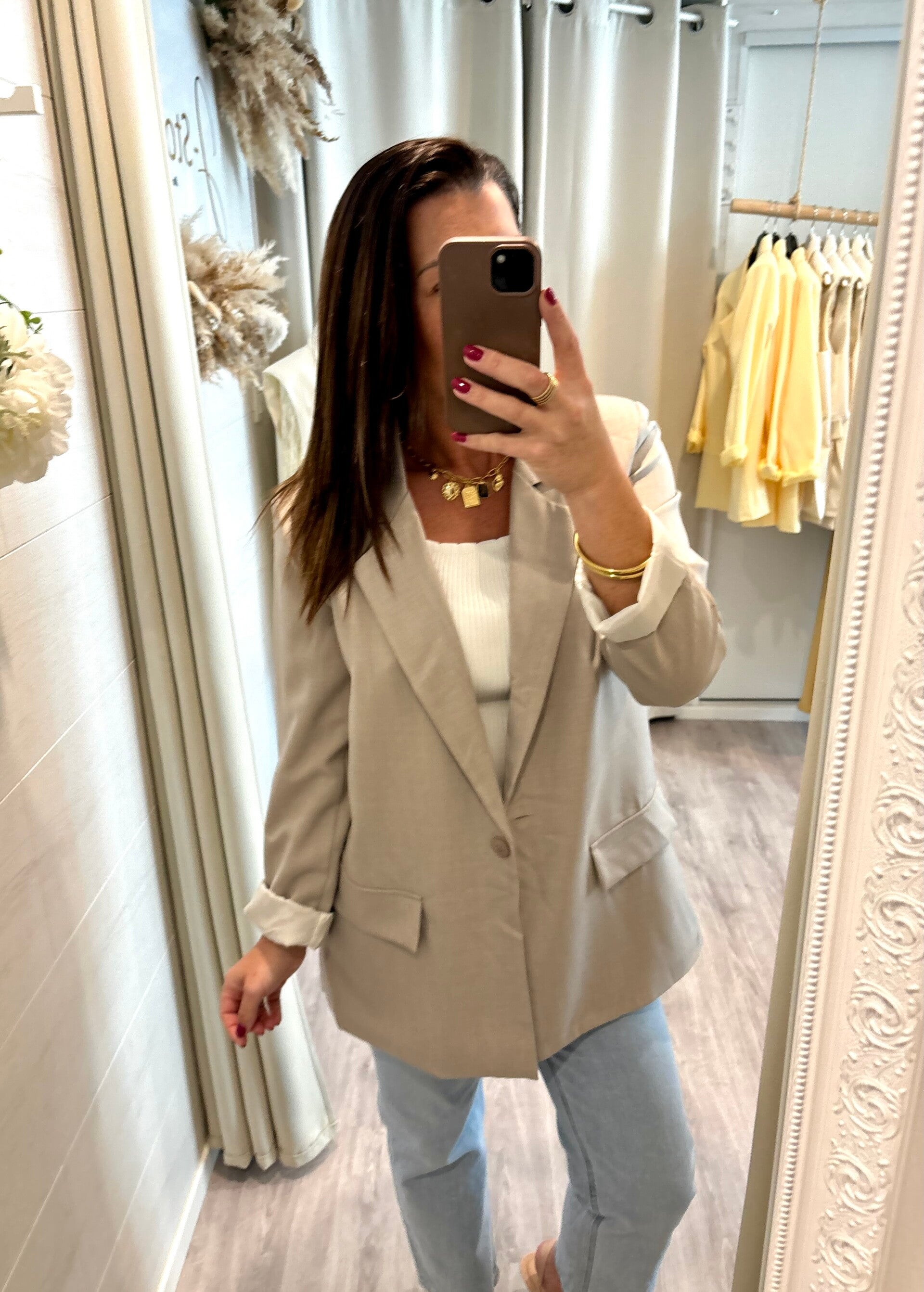 Blazer Floria - taupe