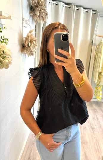 Blouse Nora - noir