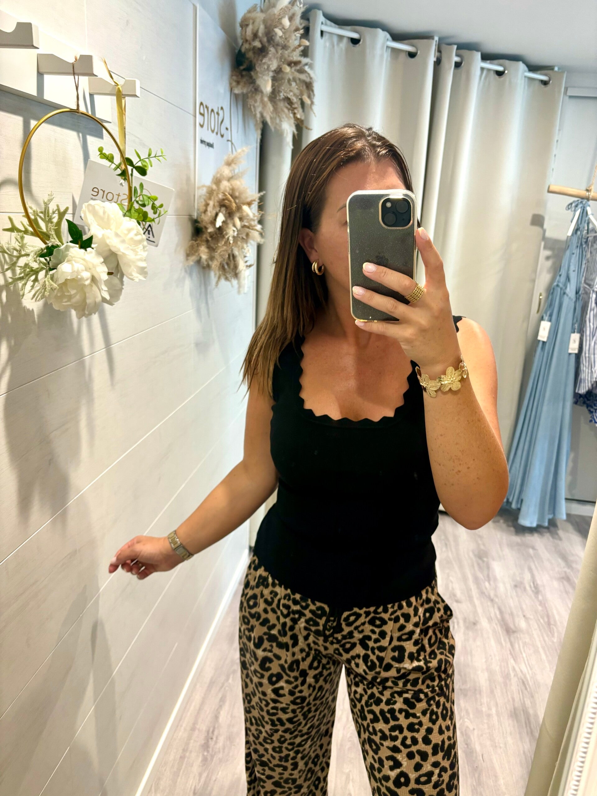 Débardeur Valéria - noir