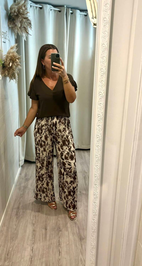 Blouse Blandine - chocolat