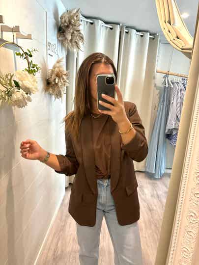 Blazer Coraline - cacao
