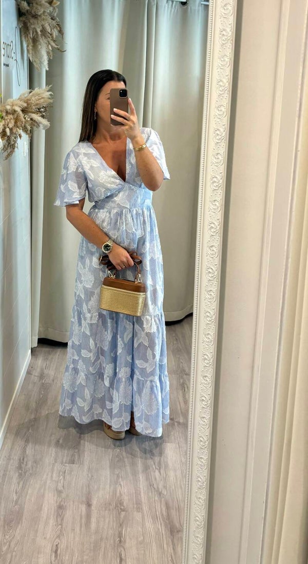 Robe Lilly - bleu