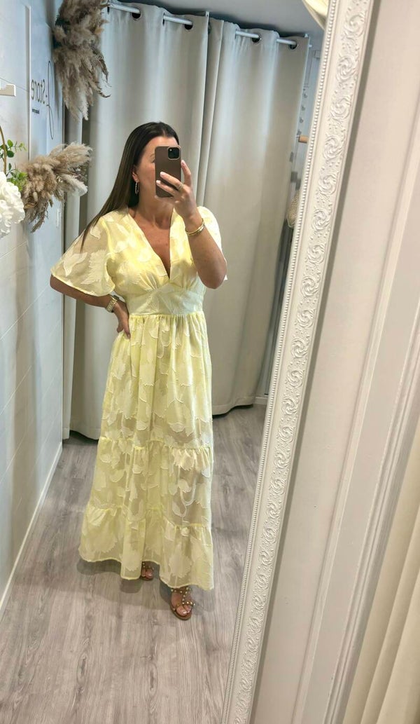 Robe Lilly - jaune