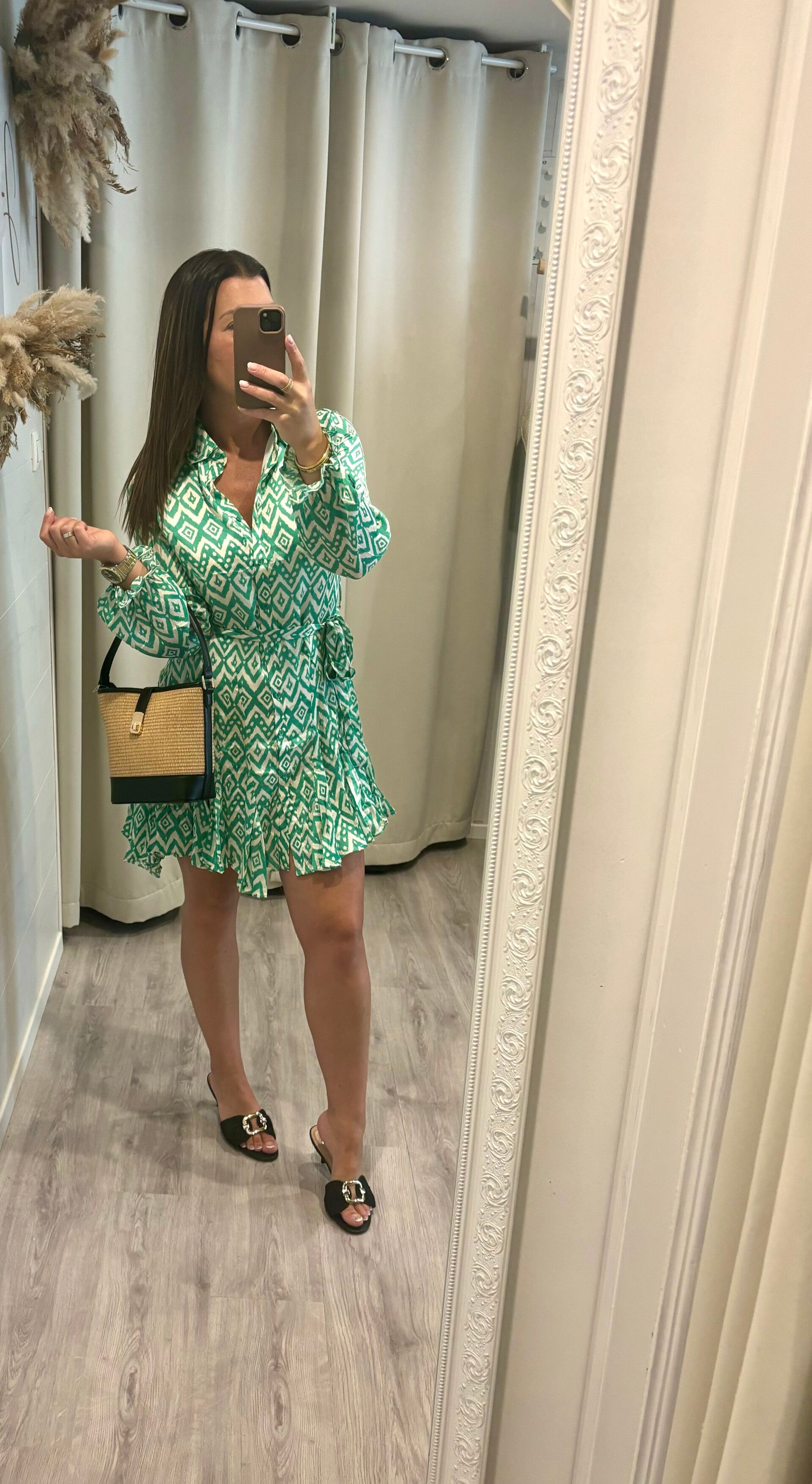 Robe Roxane - vert