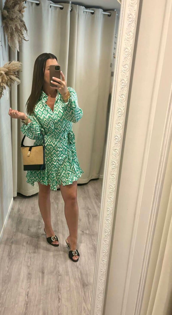 Robe Roxane - vert