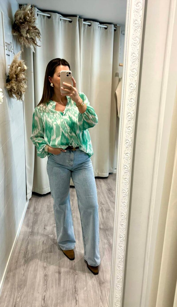 Blouse Barbara - vert