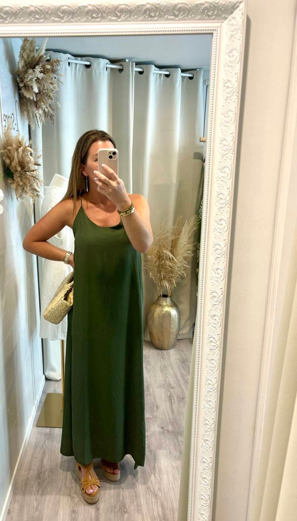 Robe Selena- kaki