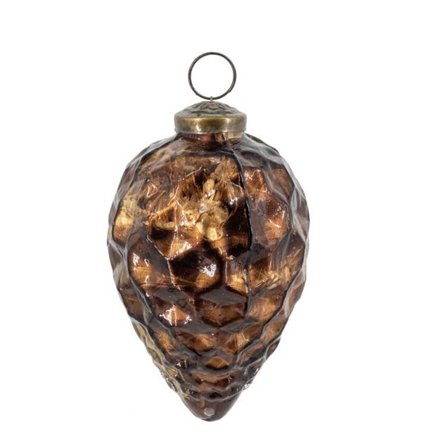 VQ® KERSTBAL BROWN MARBLE #6446