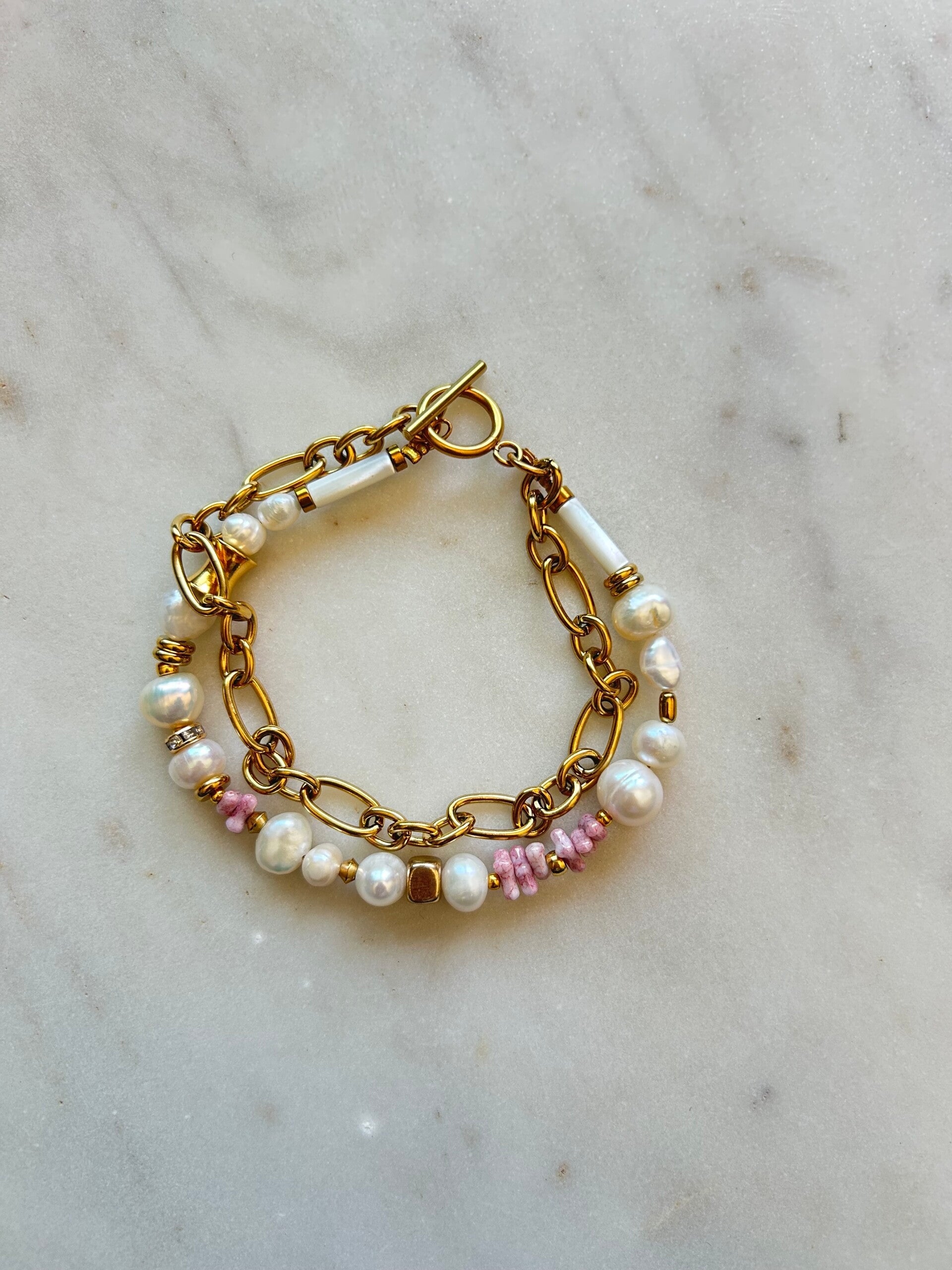 Daisy Drop anklet