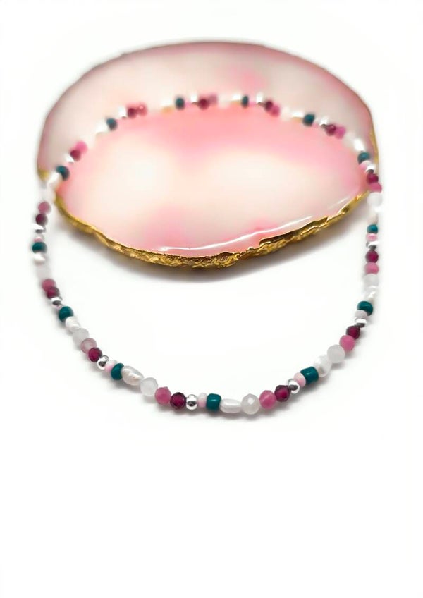 Edelstein-Schmuck-Fußkettchen