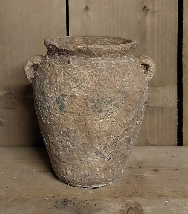 Hoge pot met oortjes