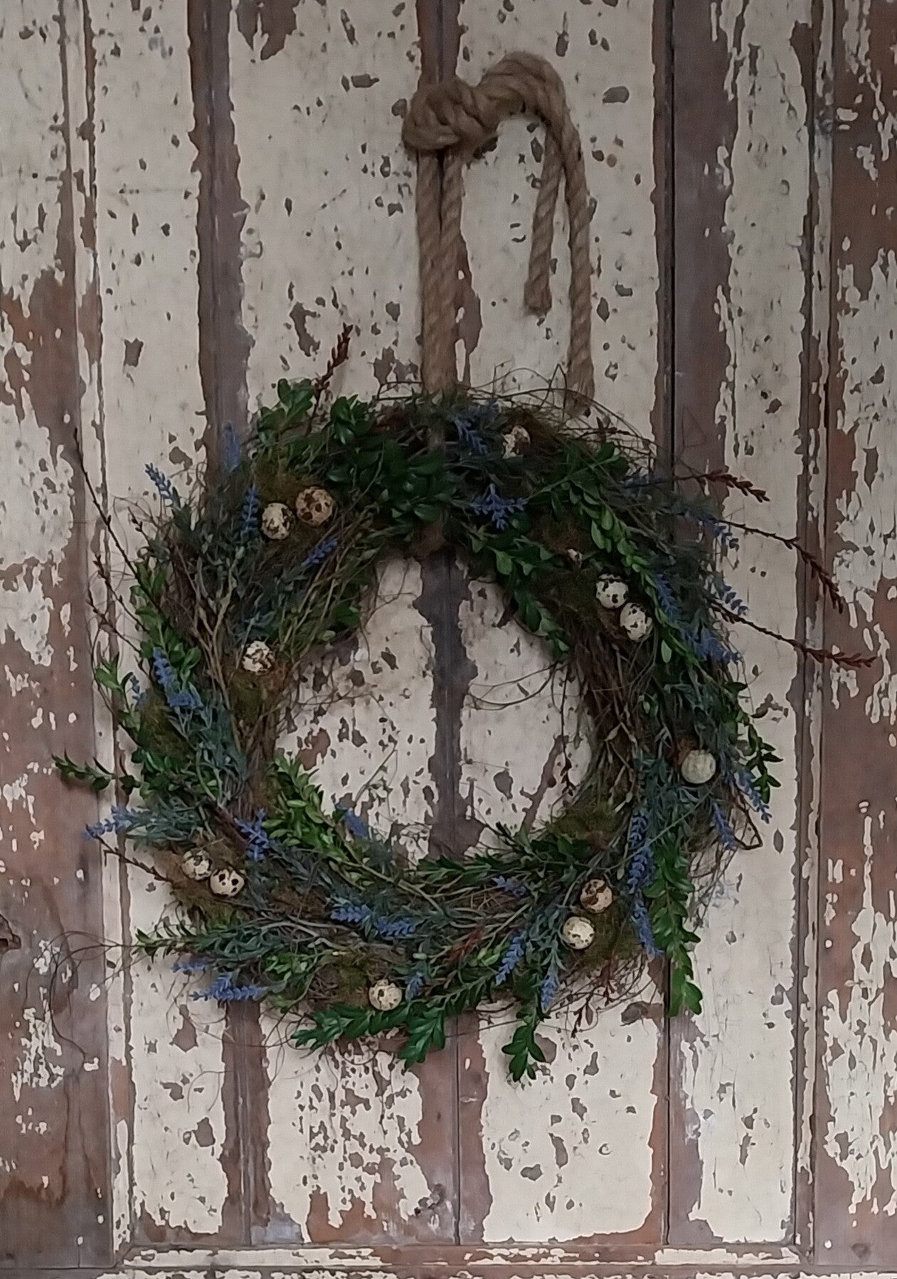 Robuuste voorjaars krans