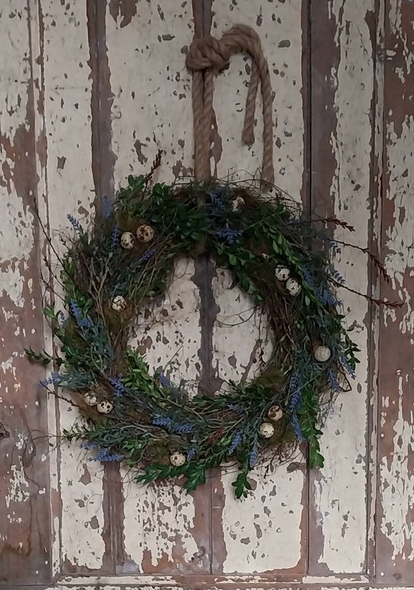 Robuuste voorjaars krans