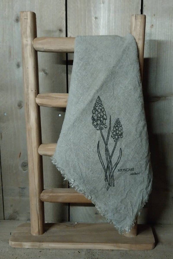 Shabby doek  druifjes