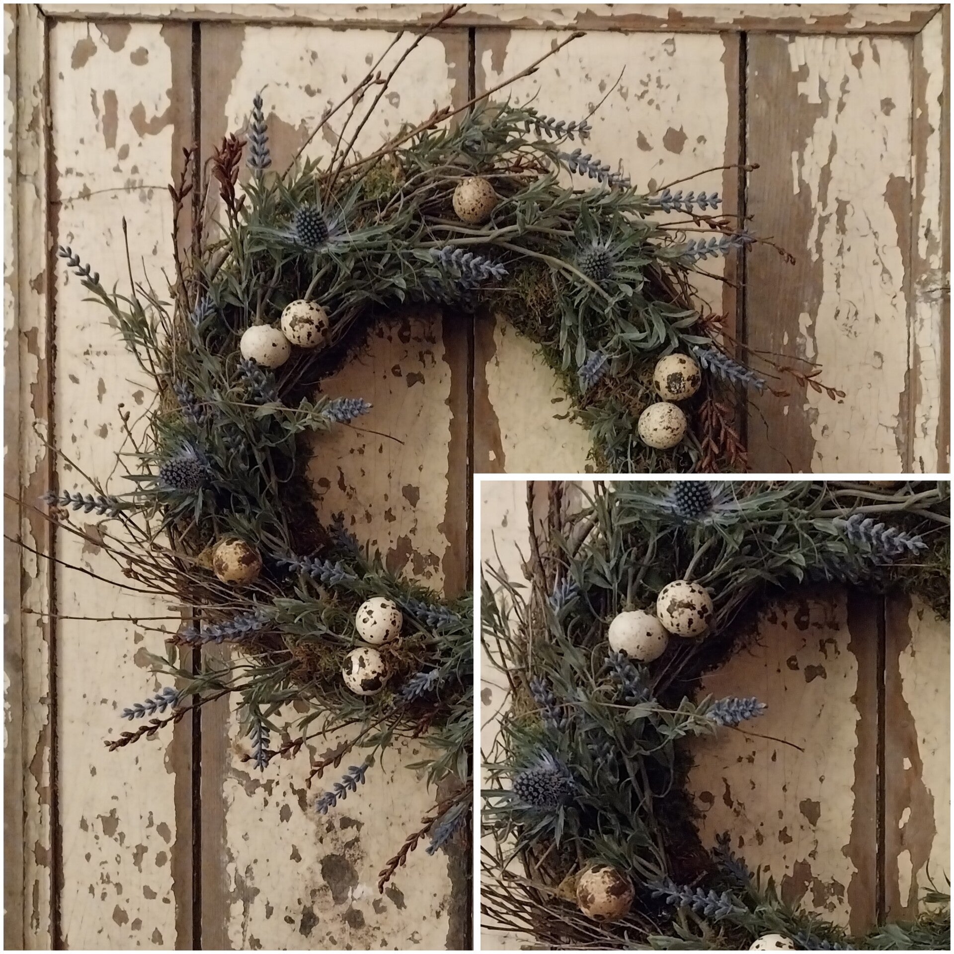 Lang houdbare voorjaarskrans