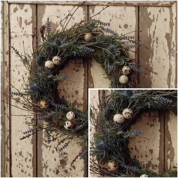 Lang houdbare voorjaarskrans