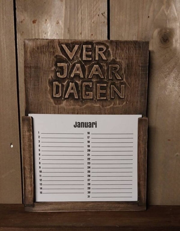 Verjaardag kalender