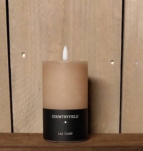 Led kaars Country Field - Middel