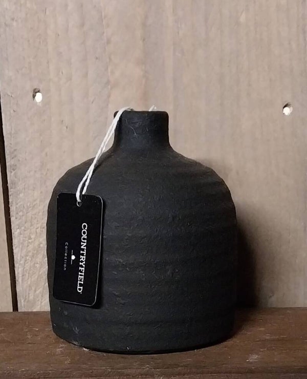 Zwart Country Field vaasje