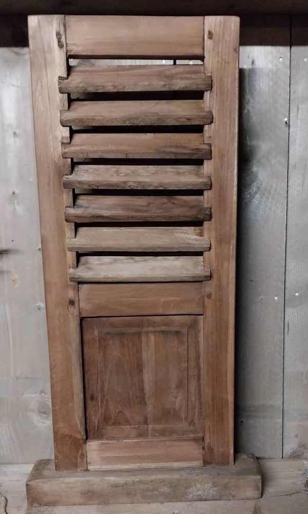 Staande luik Zwaar - Eiken kleur